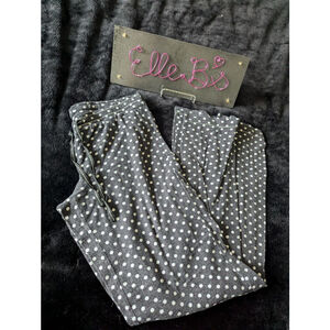 EUC VS Faded Black/White Dot Pants S